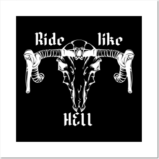 Ride like hell Posters and Art